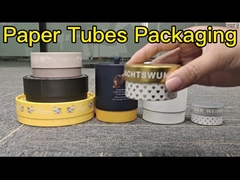 Tubo redondo da caixa